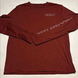 Aeropostale Maroon Long Sleeve Tee